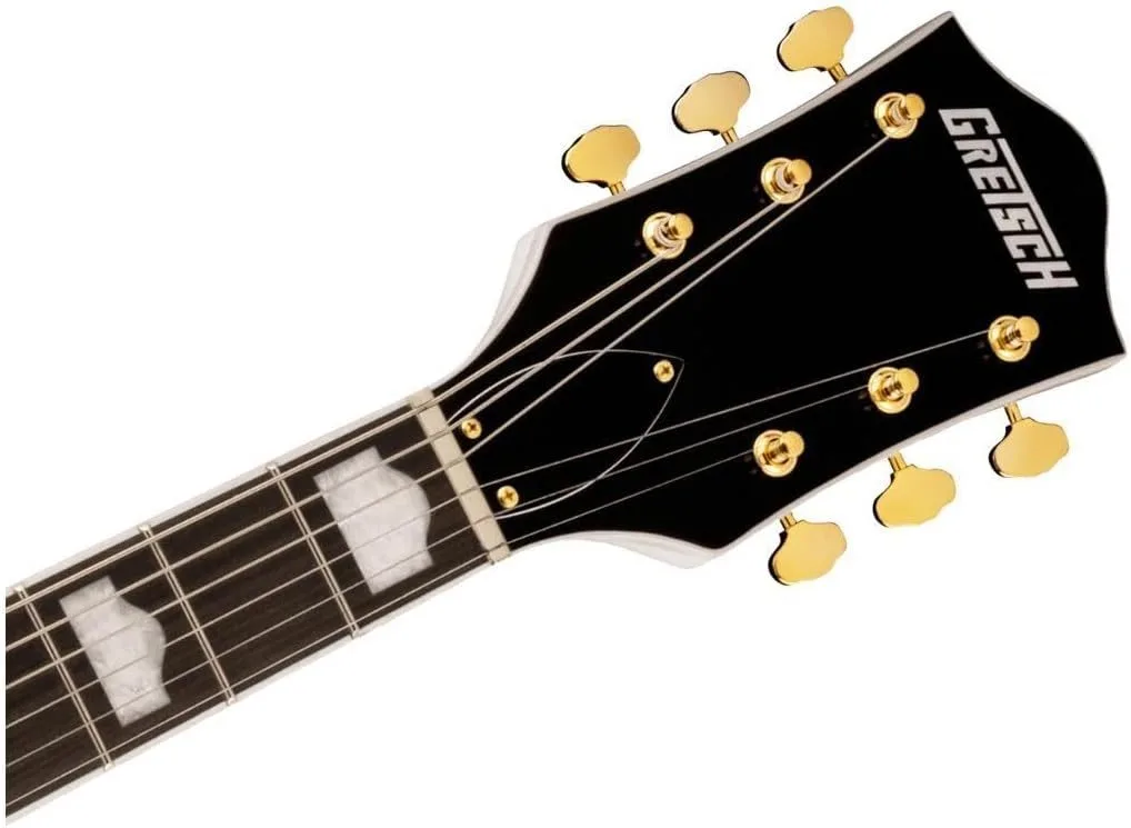 gretsch_g5422tg_neck_front Gretsch G5422TG Electromatic Snowcrest White Hollowbody Guitar with Bigsby