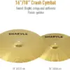 shaevle_cymbal_pack_crash_16_18 Shaevle Golden Alloy Cymbal Pack: 5-Piece (14"/16"/18"/20")