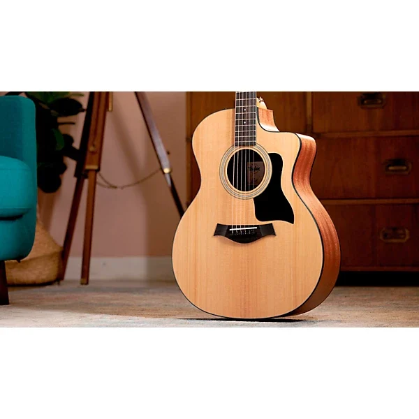 taylor_114ce_grand_acoustic_front Taylor 114ce Grand Auditorium Acoustic-Electric Guitar - Natural