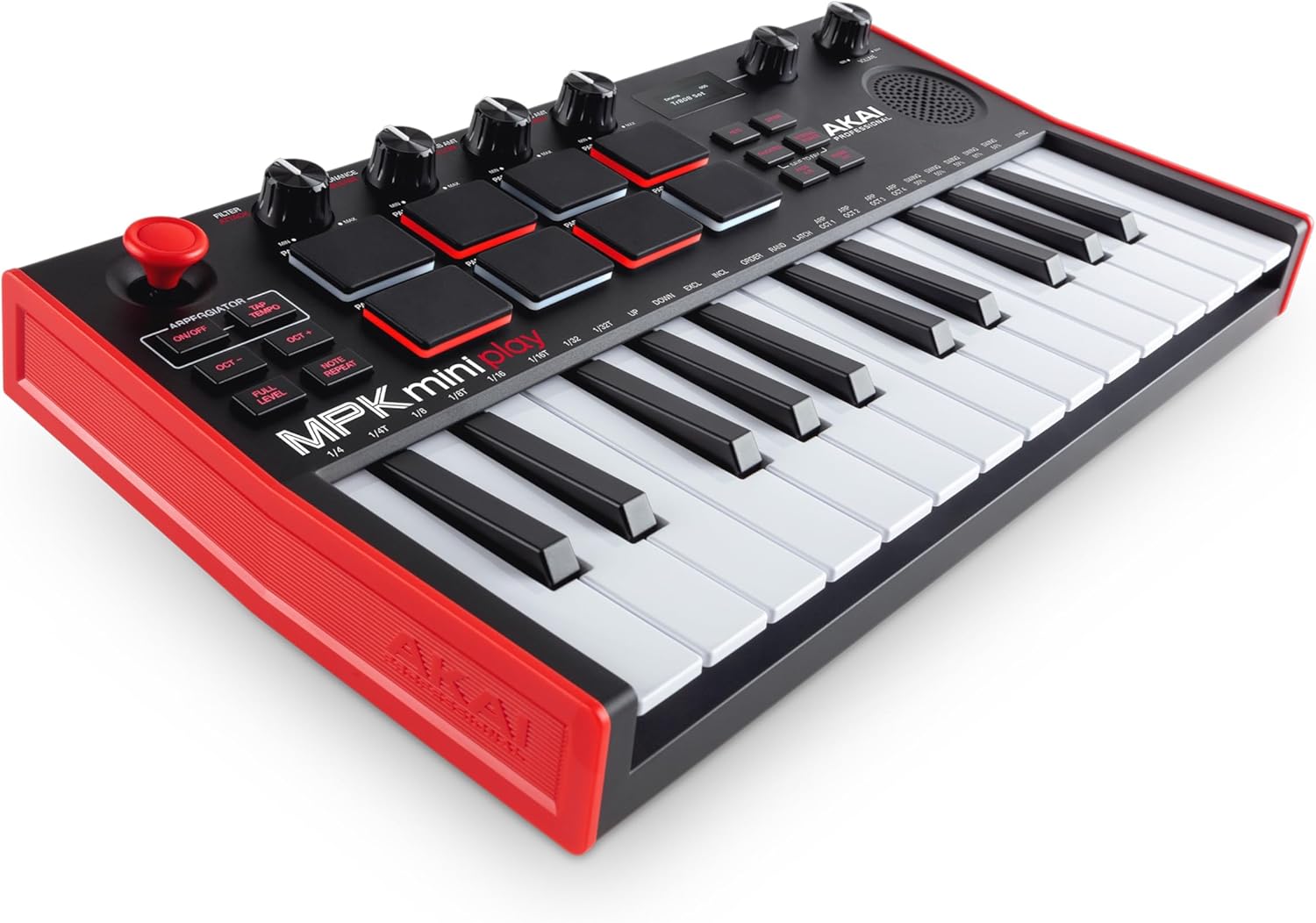 Akai MPK Mini Play MK3: Compact MIDI Keyboard with Built-In Akai MPK Mini Play MK3: Compact MIDI Keyboard with Built-In Speaker, Pads & Sounds