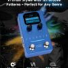 FLAMMA-FF02-Drum-Machine-Guitar-Pedal-121-Grooves-11-Genres-Custom-Rhythms-Stereo-IO.jpg FLAMMA FF02 Drum Machine Guitar Pedal - 121 Grooves, 11 Genres, Custom Rhythms & Stereo I/O