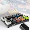 Lightweight STRICH Guitar Pedal Board with Power Supply, Cables & Bag