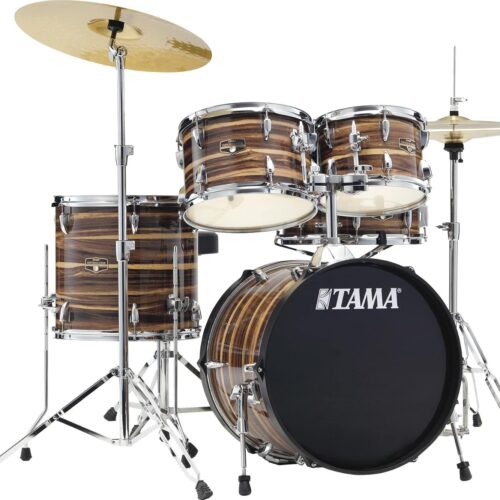 Tama Imperialstar IE58C 5-Piece Drum Set with Meinl Cymbals - Tama Imperialstar IE58C 5-Piece Drum Set with Meinl Cymbals - Coffee Teak Finish