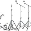 Yamaha HW-680W Double-Braced Hardware Pack: Durable Drum Stand Set Yamaha HW-680W Double-Braced Hardware Pack: Durable Drum Stand Set