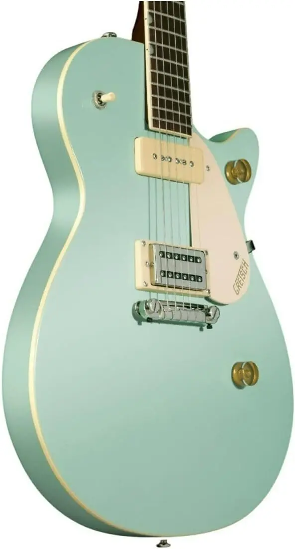 Gretsch G2215-P90 Streamliner Junior Jet Club Electric Guitar - Mint Metallic, Laurel Fingerboard, Right-Handed