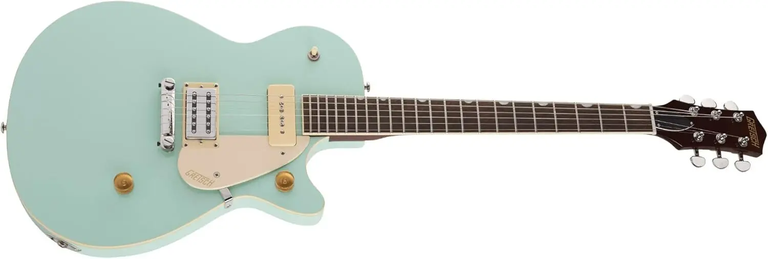 Gretsch G2215-P90 Streamliner Junior Jet Club Electric Guitar - Mint Metallic, Laurel Fingerboard, Right-Handed