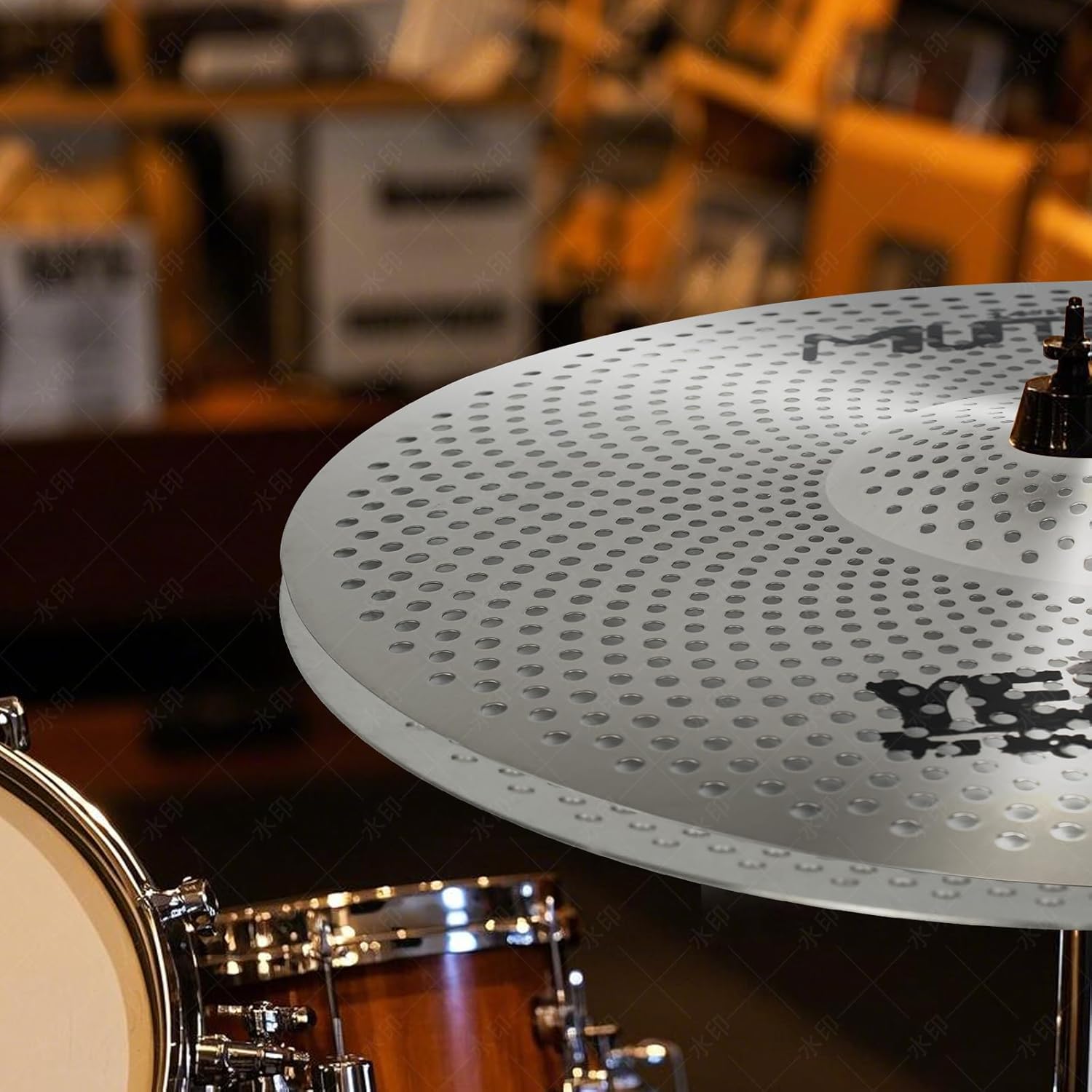 1754804017_Low-Volume-5-Piece-Cymbal-Pack-with-Bag-14161820-Drum-Set.jpg Yeasoul® Low Volume 5-Piece Cymbal Pack with Sticks & Bag: 14"/16"/18"/20"