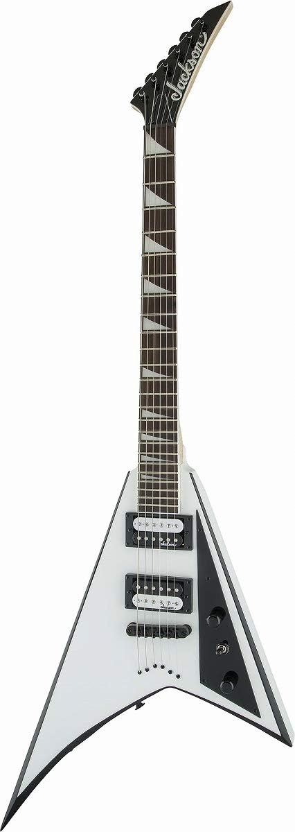Jackson&reg; JS Series Rhoads JS32T - White & Black Bevel Electric Guitar