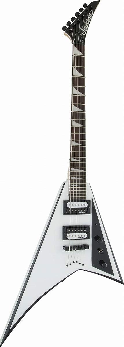 Jackson&reg; JS Series Rhoads JS32T - White & Black Bevel Electric Guitar