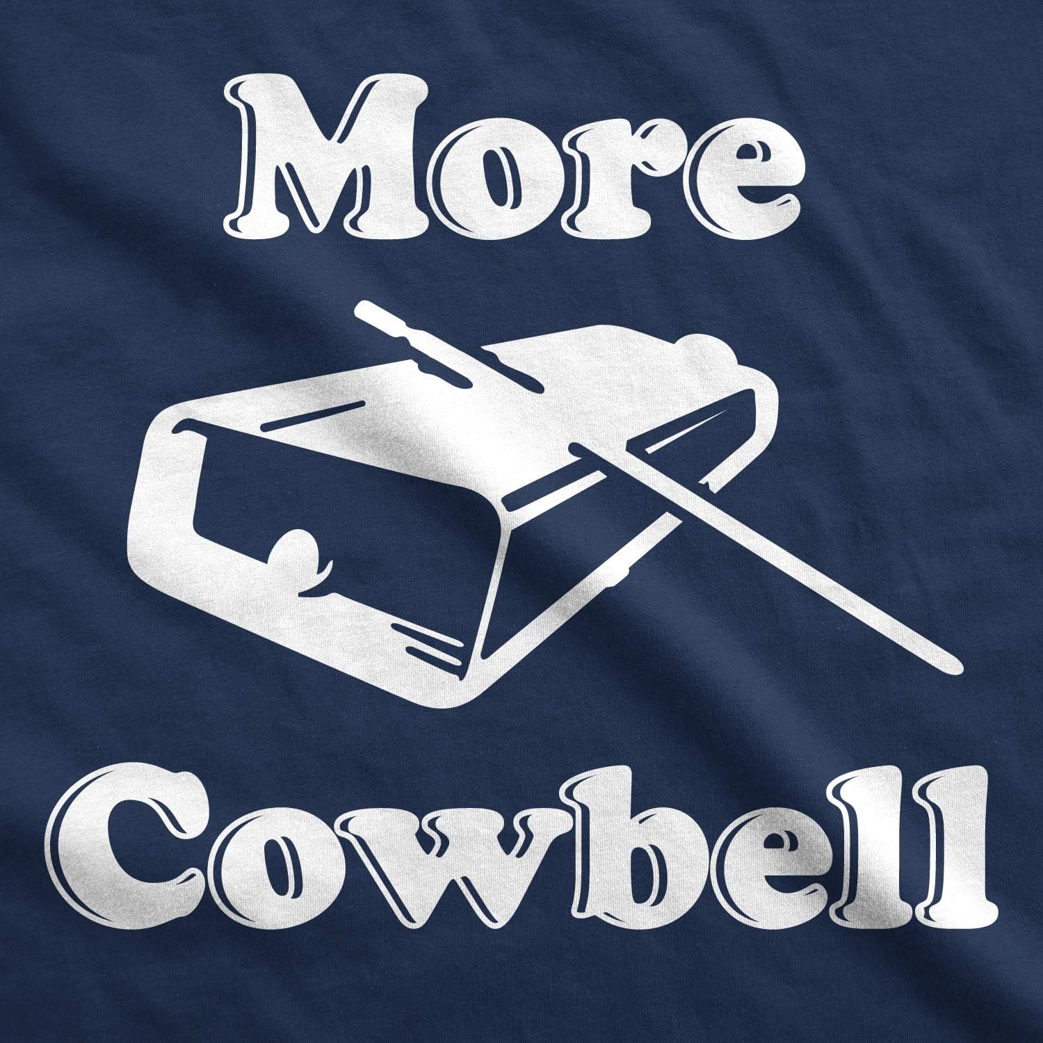 1755509605_Funny-More-Cowbell-Mens-T-Shirt-by-Crazy-Dog.jpg Crazy Dog Men's T-Shirt "More Cowbell"