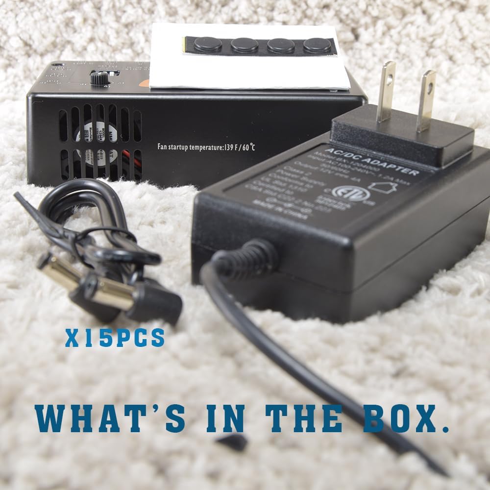1755567221_Truely-Fully-Isolated-Guitar-Pedal-Power-Supply-15-DC-Outputs-9V12V18V-Adjustable-Blokamugt-ISP15.jpg Blokamugt® Fully Isolated Guitar Pedal Power Supply - 15 DC Outputs, 9V/12V/18V Adjustable Blokamugt ISP15