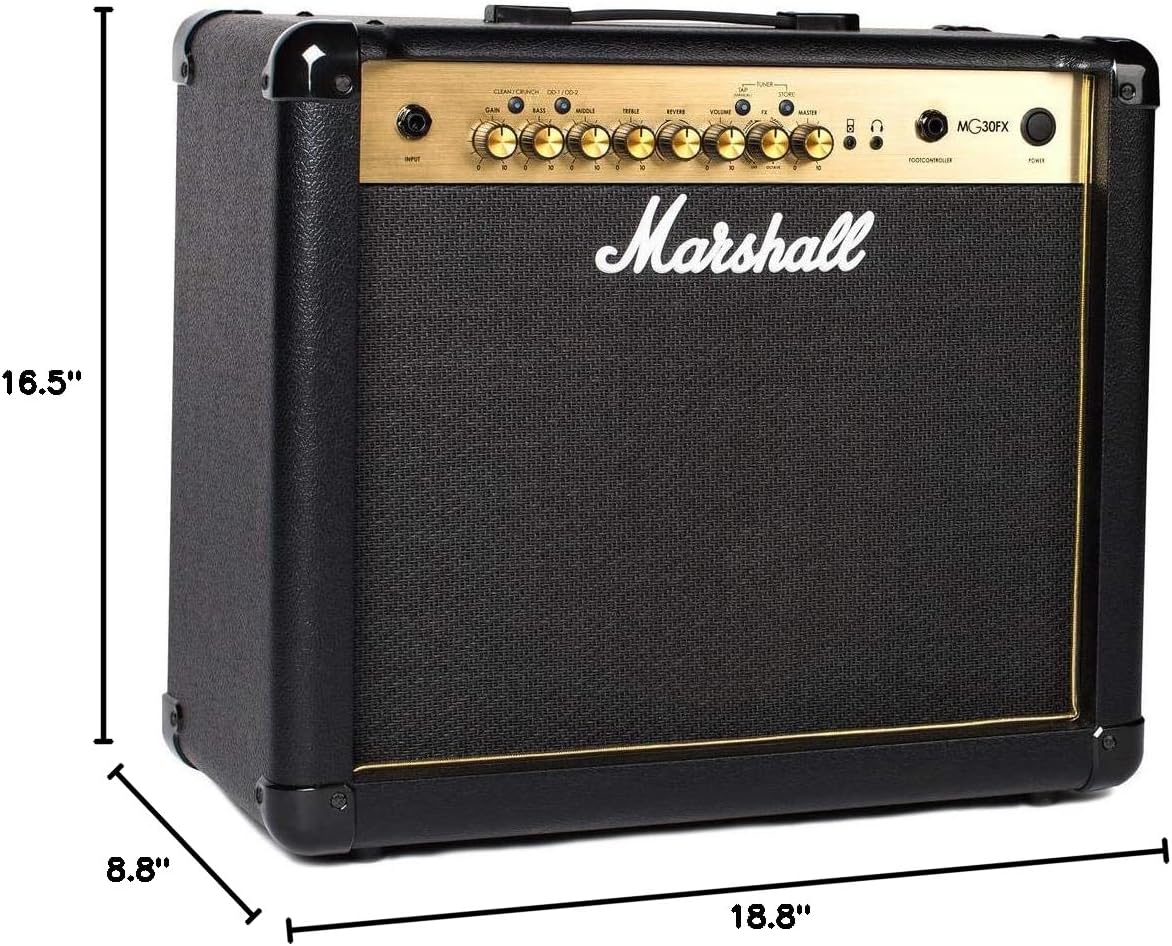 1756582501_Marshall-MG30GFX-U-Guitar-Combo-Amplifier-Black-with-3.5mm-Jack.jpg Marshall® MG30GFX-U Guitar Combo Amplifier Black with 3.5mm Jack