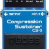 Boss CS-3 Compressor/Sustainer Guitar Pedal Review Boss® CS-3 Compressor/Sustainer Guitar Pedal.