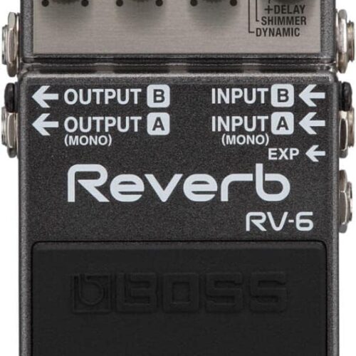 Boss RV-6 Digital Reverb Pedal Boss® RV-6 Digital Reverb Pedal