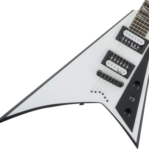 Jackson JS Series Rhoads JS32T - White & Black Bevel Jackson® JS Series Rhoads JS32T - White & Black Bevel Electric Guitar