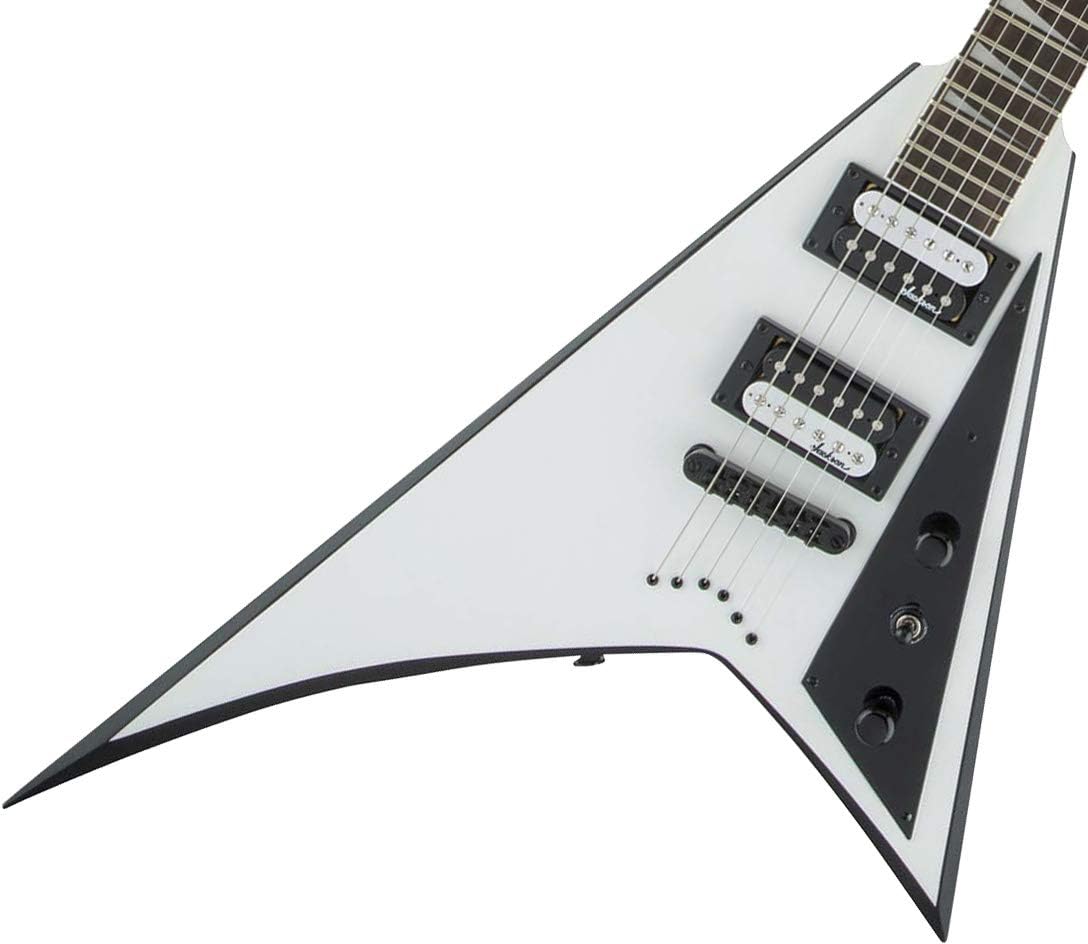 Jackson&reg; JS Series Rhoads JS32T - White & Black Bevel Electric Guitar