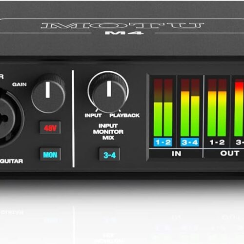 MOTU M4 4x4 USB-C Audio Interface Review & Features MOTU® M4 4x4 USB-C Audio Interface Review & Features