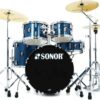 Sonor&reg; AQX Studio&trade; 5-Piece Drum Kit - Blue Ocean Sparkle