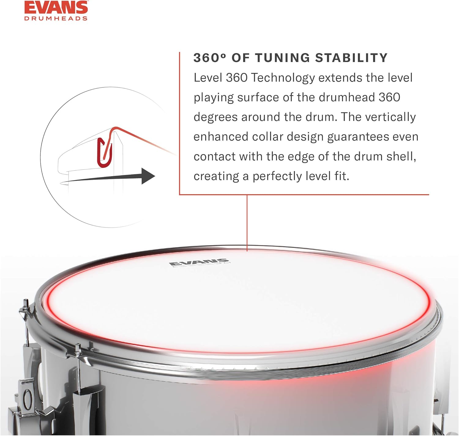 evans uv2 coated 14" tom drumhead evans uv2 coated 14" tom drumhead