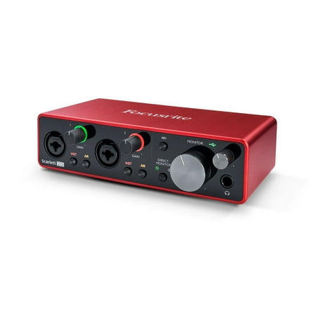 focusrite scarlett 2i2 3rd gen usb studio audio interface Focusrite Scarlett 2i2 3rd Gen USB Studio Audio Interface