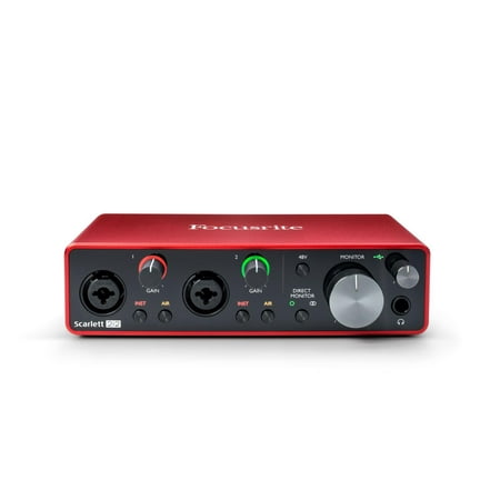 focusrite scarlett 2i2 3rd gen usb studio audio interface Focusrite Scarlett 2i2 3rd Gen USB Studio Audio Interface
