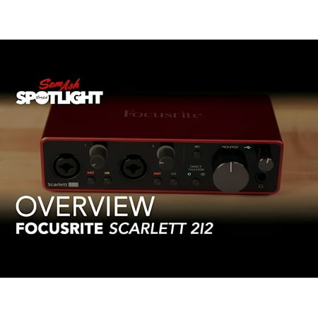 focusrite scarlett 2i2 3rd gen usb studio audio interface Focusrite Scarlett 2i2 3rd Gen USB Studio Audio Interface