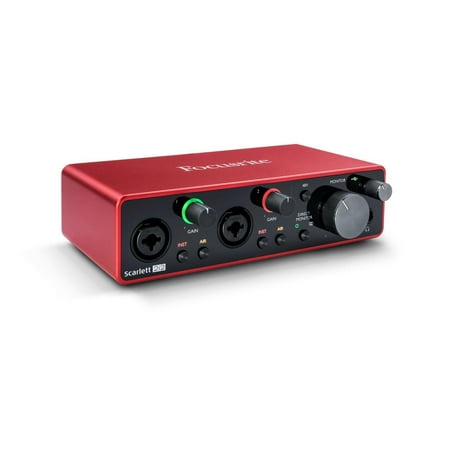 focusrite scarlett 2i2 3rd gen usb studio audio interface Focusrite Scarlett 2i2 3rd Gen USB Studio Audio Interface