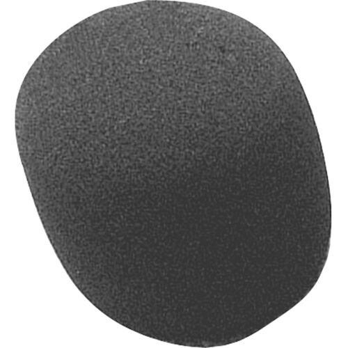 musician's gear black foam microphone windscreen Black Foam Microphone Windscreen by Musician's Gear