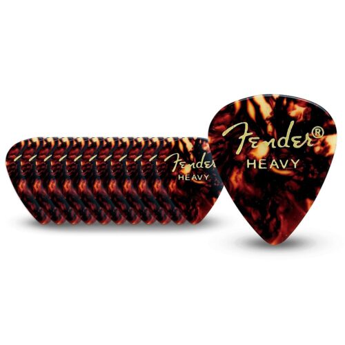 fender® 351 heavy guitar picks 12 picks Fender® 351 Heavy Guitar Picks - 12 Picks