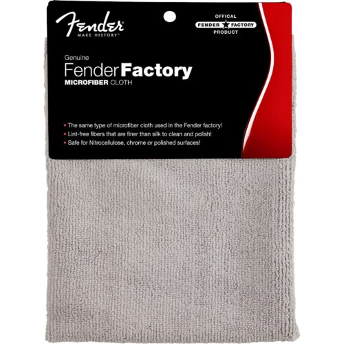 fender® official microfiber guitar polishing cloth Genuine Fender® Factory Polishing Cloth