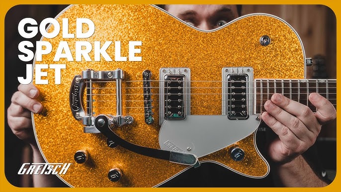 Gretsch Electromatic Jet FT G5230T Gold Sparkle w/ Bigsby