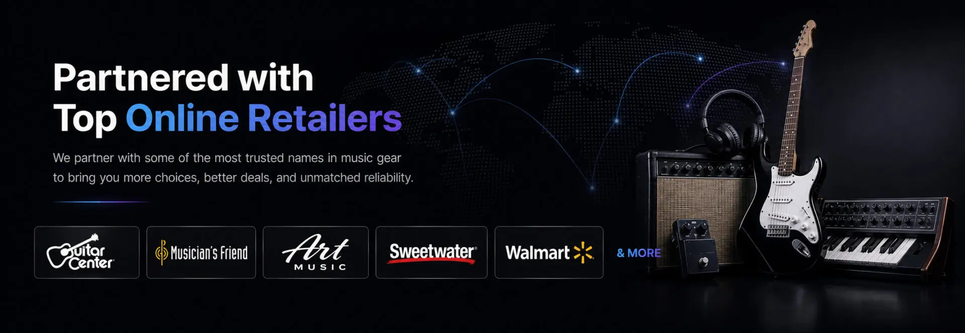hero image for home page about partner with some of top online retailer of hero image for home page about partner with some of top online retailer of